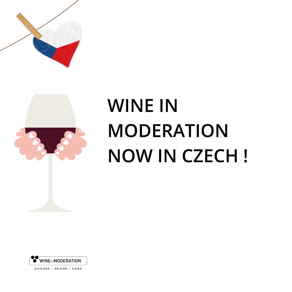  Wine in Moderation website now available in Czech