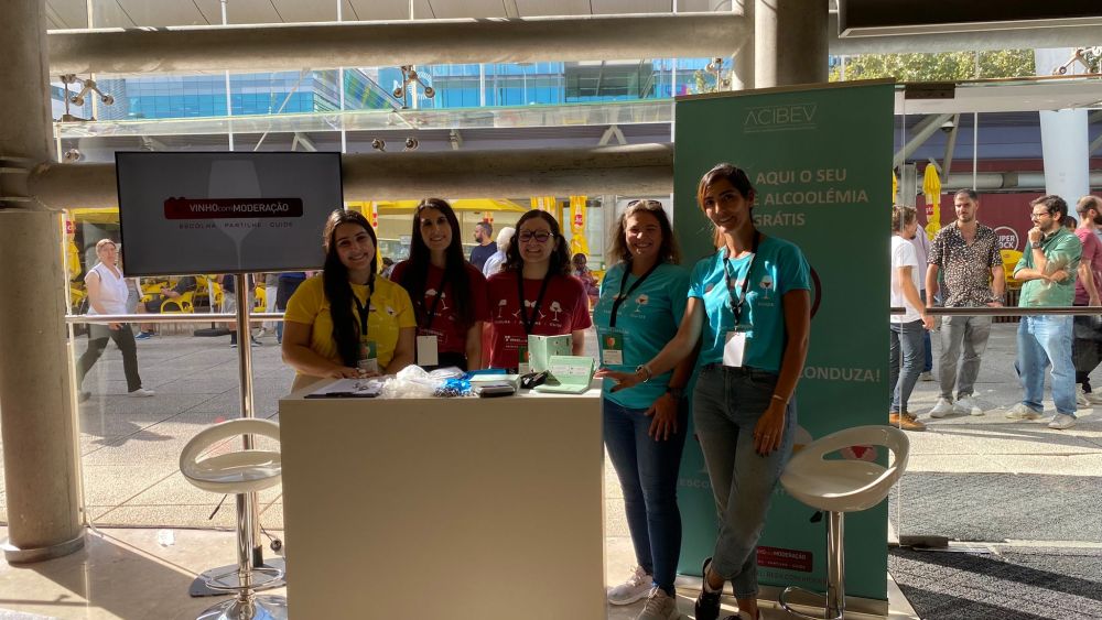 Promoting responsible drinking: ACIBEV takes Wine in Moderation message to Lisbon's annual wine fairs