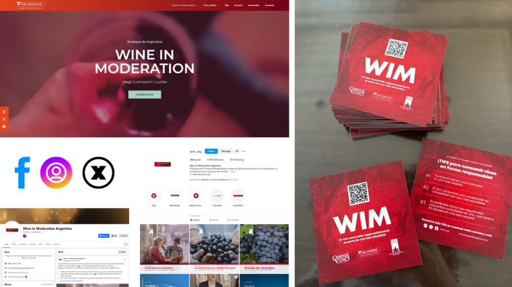 Bodegas de Argentina strengthens Wine in Moderation actions