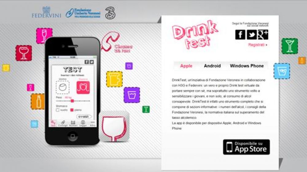 Federvini’s successful Drink Test App