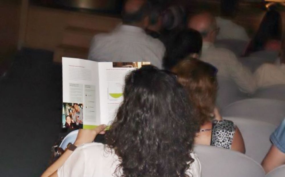 Wine in Moderation common message presented at a Wine & Health Seminar in Portugal