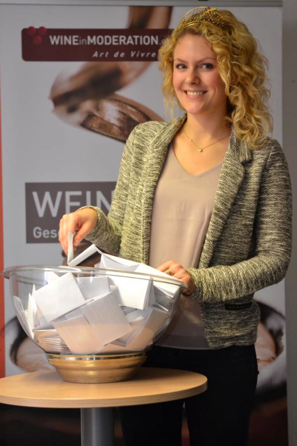 Prizes for Wine in Moderation-Art de Vivre students of German vocational schools 