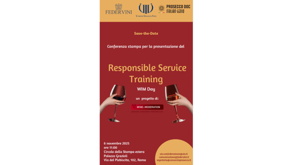 Italian Wine in Moderation members to celebrate WiM Day 2025 with a focus on responsible service