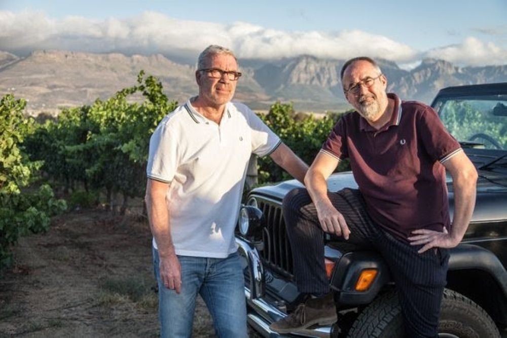 A new edition of the famous Dutch TV show « Wit, rosé and rood trip » is in filming