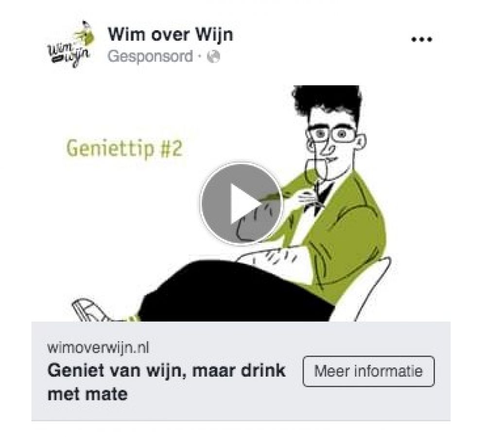 Wim continues his online campaign