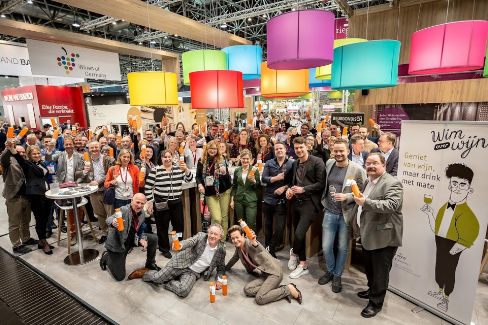 Dutch character Wim visits ProWein